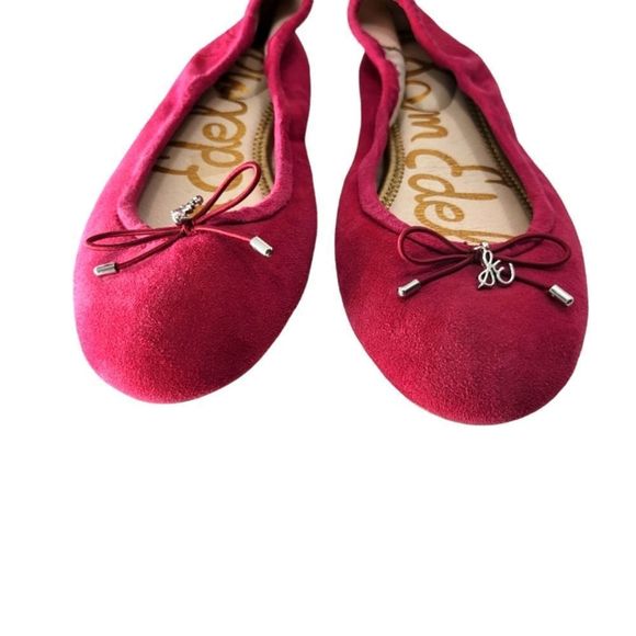 Sam Edelman Felicia Flat in Pink Suede Sz 6M. - Picture 3 of 13